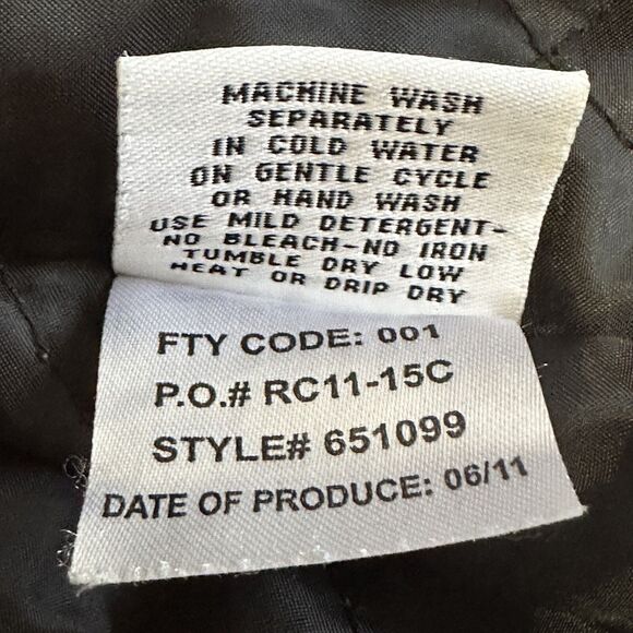 KC Collections Women's L Jacket White Hood Faux Fur Wind Rain Puffer Coat - Picture 9 of 10